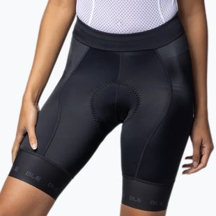 Pantaloncini da ciclismo da donna Alé Strada 2.0 black