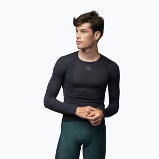 Canottiera ciclismo uomo Alé Merino LS nero/black