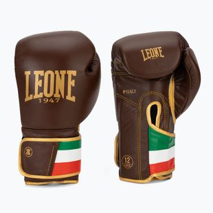 Guantoni da boxe LEONE 1947 Italy '47 black/white/brown