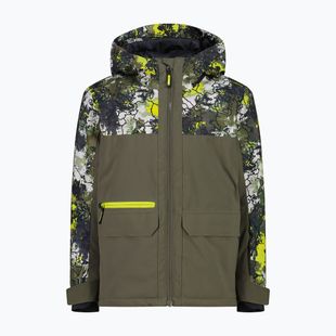 Giacca da sci bambino CMP 36W0714P Fix Hood olive/acido