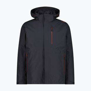 Giacca imbottita da uomo CMP 36Z2257D Zip Hood Detachable Inn antracite