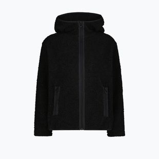 Cappotto donna CMP 36P2916 Long Teddy nero