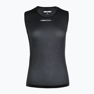 Felpa ciclismo donna Castelli Pro Mesh Sleeveless nero