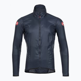 Giacca da ciclismo da uomo Castelli Aria Shell blu belga