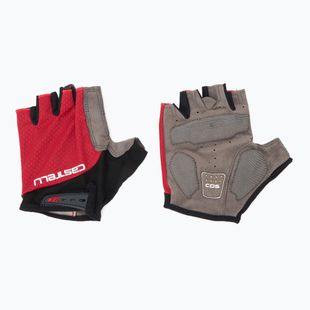 Guanti da ciclismo Castelli Entrata V rich red da uomo