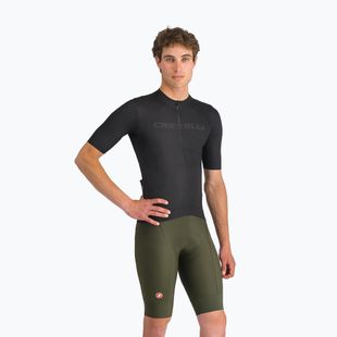 Pantaloncini da ciclismo Castelli Competizione 2 verde intenso da uomo