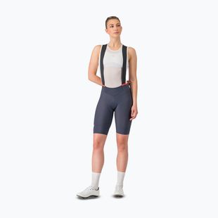 Pantaloncini da ciclismo da donna Castelli Prima 2 DT In twillight blue/hibiscus