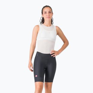 Pantaloncini da ciclismo da donna Castelli Prima 2 nero/nero