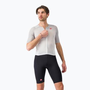 Tuta da ciclismo da uomo Castelli Free Sanremo 3 bianco/nero