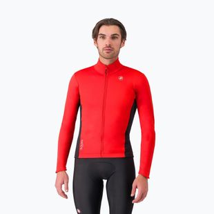 Giacca da ciclismo uomo Castelli Entrata 2 red/black