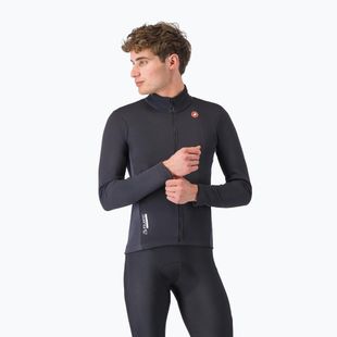 Giacca da ciclismo uomo Castelli Entrata 2 light black/dark gray