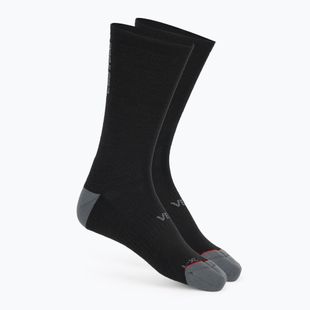 Calze Castelli Venti Soft Merino uomo nero