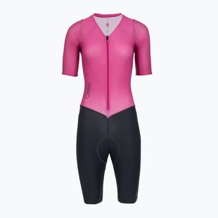 Body da ciclismo da donna Castelli Movement Suit W violet pink/twilight blue