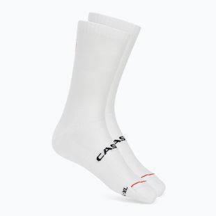 Calzini da uomo Castelli Entrata 18 white