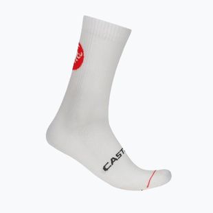 Calzini da uomo Castelli Entrata 18 white