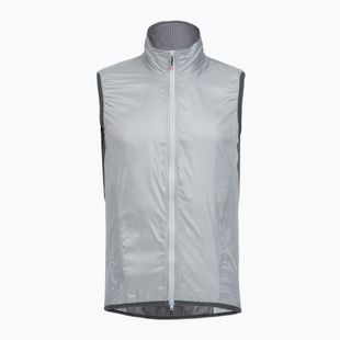 Gilet da ciclismo da uomo Castelli Aria Shell 2 silver gray/dark gray
