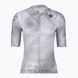 Maglietta da ciclismo da donna Castelli Cosmic Vortex gray