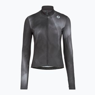 Longsleeve da ciclismo da donna Castelli Prismatic Thermal Jersey smoky gray