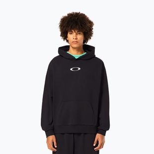 Felpa da uomo Oakley New Ellipse Zip Hoodie blackout