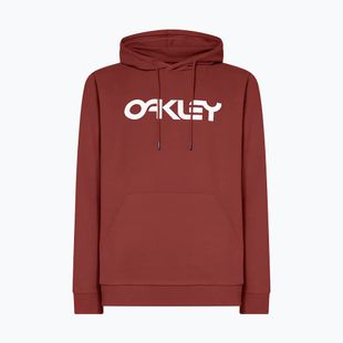 Felpa Oakley B1B Po Hoodie 2.0 rosso fuoco da uomo