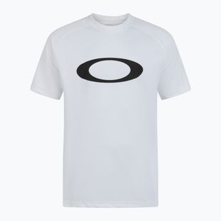Camicia da bagno Oakley Rashguard da uomo, bianco