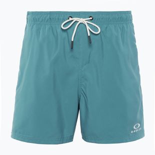 Pantaloncini da bagno Oakley Clear Lake 16" dark pacific da uomo
