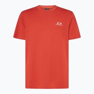 Oakley Graphic Tee da uomo rosso fuoco