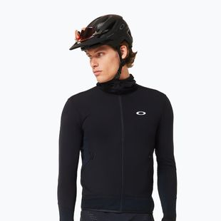 Felpa da ciclismo Oakley Canopy Full Zip Hoodie blackout