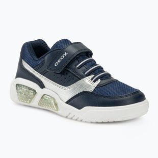 Geox Illuminus blu oceano/argento scarpe junior