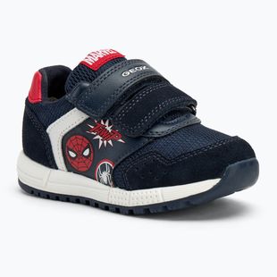 Geox Alben nylon navy / rosso scarpe da bambino