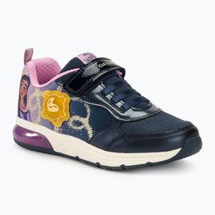 Geox Spaceclub navy/lavanda scarpe junior