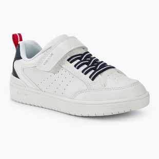 Scarpe Geox Washiba junior bianco/blu oceano