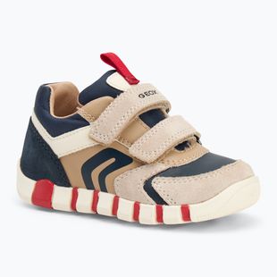 Geox Iupidoo scarpe da bambino beige / navy