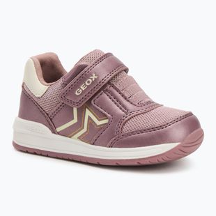 Scarpe Geox Rishon rosa scuro/bianco vecchio per bambini