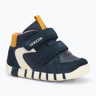 Geox Iupidoo scarpe per bambini navy / ocra