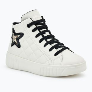 Scarpe Geox Mikiroshi light ivory/nero junior