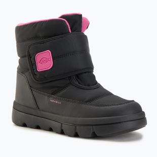 Geox Willaboom ABX stivali da neve per bambini nero / fucsia