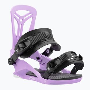 Attacchi da snowboard da donna Union Rosa viola