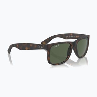 Occhiali da sole Ray-Ban Justin Classic havana/dark green polarized