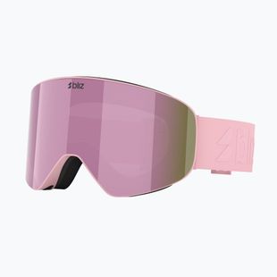 Maschera da sci Bliz Flow matte pink/brown/pink multi