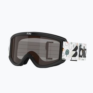 Maschera da sci per bambini Bliz Pixie Jr matte black/brown