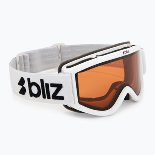 Maschera da sci per bambini Bliz Pixie Jr matte white/orange