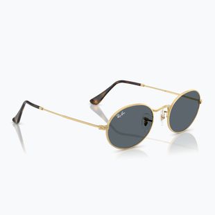 Occhiali da sole Ray-Ban Oval arista gold/blue