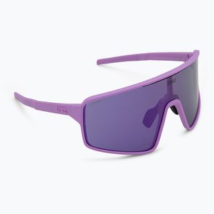 Occhiali da sole Bliz P001S viola opaco/grigio viola specchiato