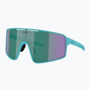 Bliz P001S occhiali da sole revo opachi turchese/verde/blu verde