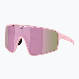 Occhiali da sole Bliz P001 rosa cipria opaco/marrone rosé multi