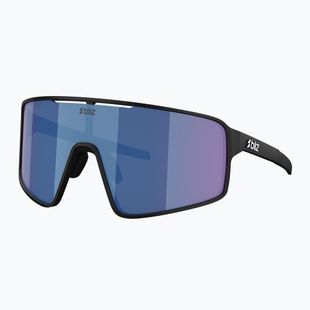 Occhiali da sole Bliz P001 nero opaco/grigio blu a specchio