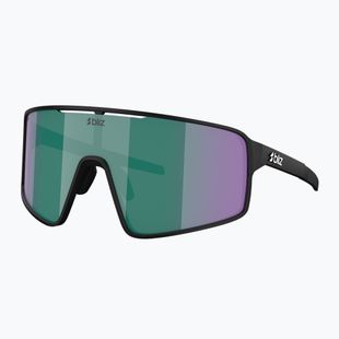 Occhiali da sole Bliz P001 nero/marrone opaco verde multi