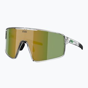 Occhiali da sole Bliz P001 transparent white/brown green multi