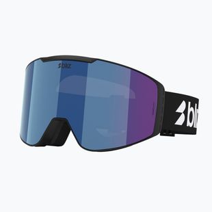 Maschera da sci Bliz G004 matte black/brown/blue multi